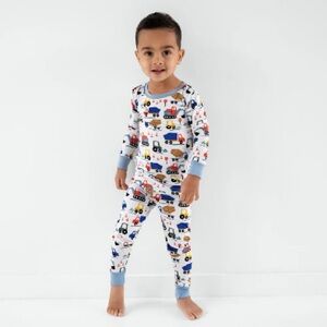Little Sleepies Construction 2pc Bamboo Long-Sleeve Pajamas size 4T
